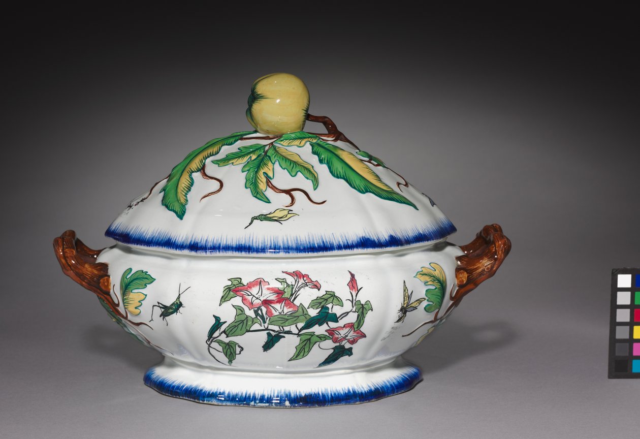 Zuppiera, fabbricata dalla Fabbrica di Creil, c.1870 da Felix Bracquemond