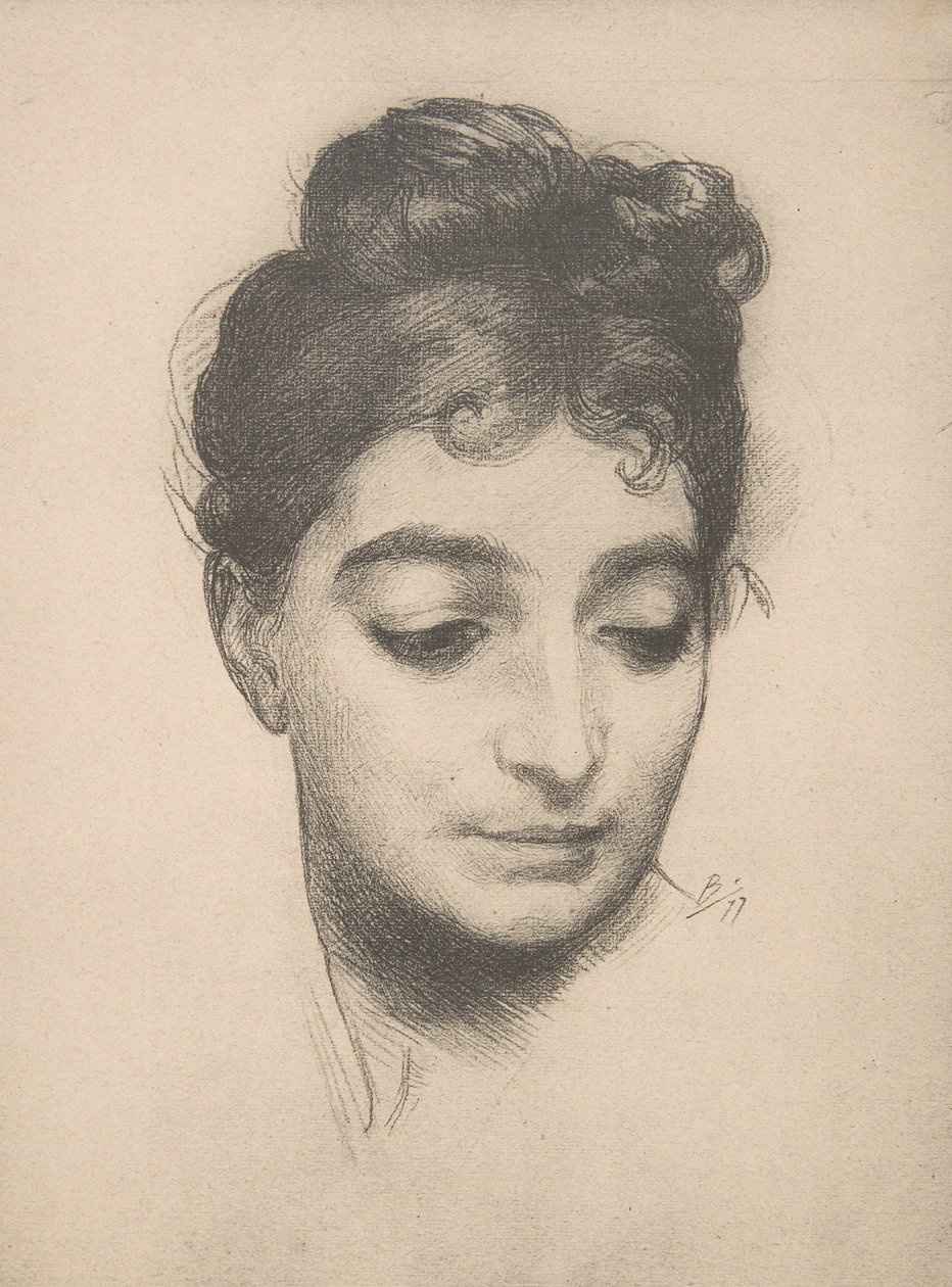 Testa di Donna, da L