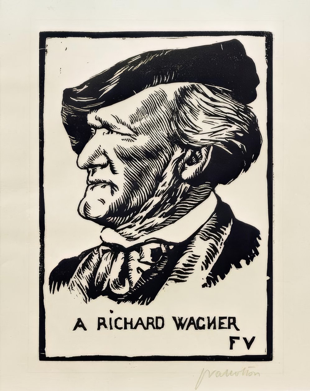 A Richard Wagner da Felix Edouard Vallotton