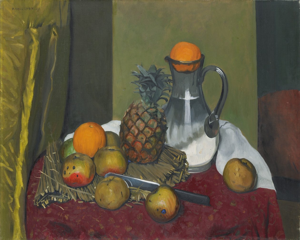 Mele e un ananas, 1923 da Felix Edouard Vallotton