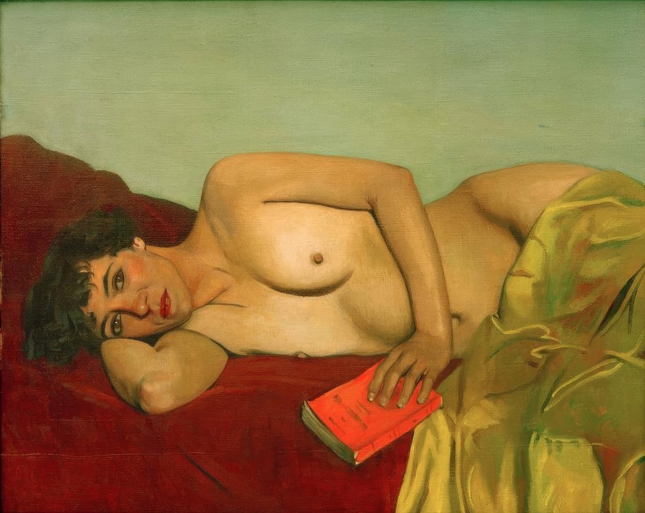 La lettura abbandonata da Felix Edouard Vallotton