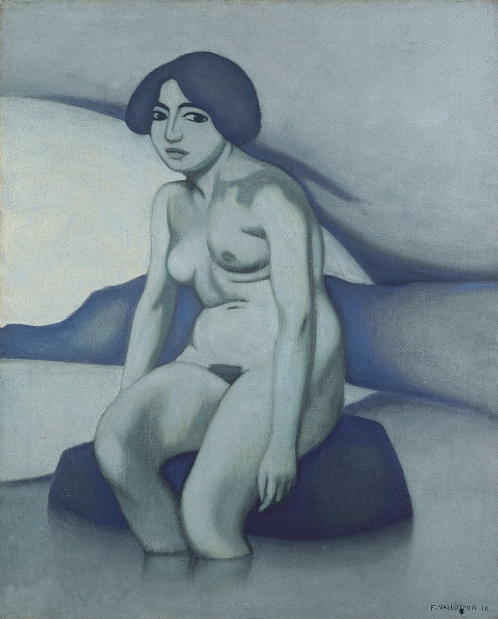 Nudo verde, 1916 da Felix Edouard Vallotton