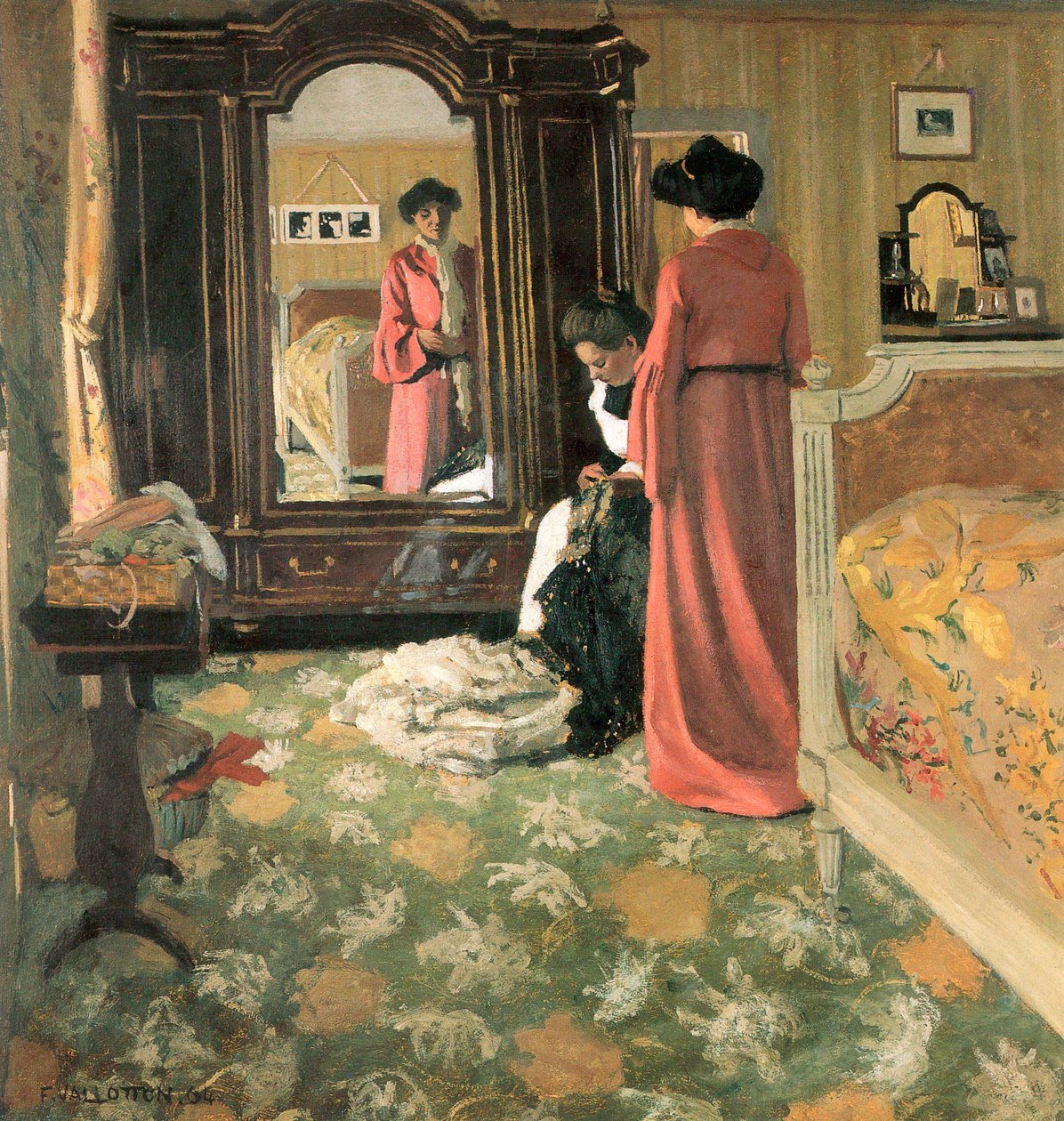 Interno, 1903-1904 da Felix Edouard Vallotton