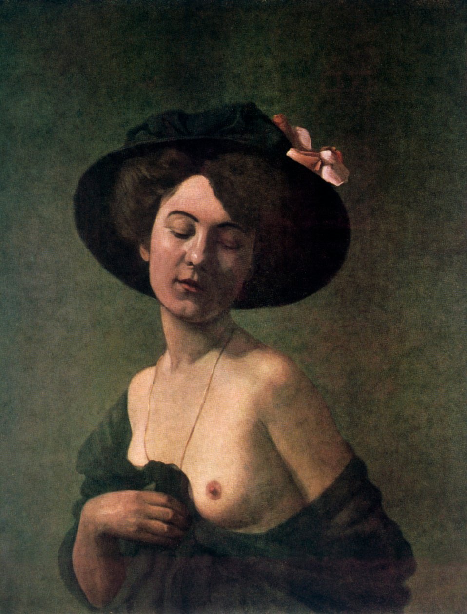 Signora con cappello, 1908 da Felix Edouard Vallotton