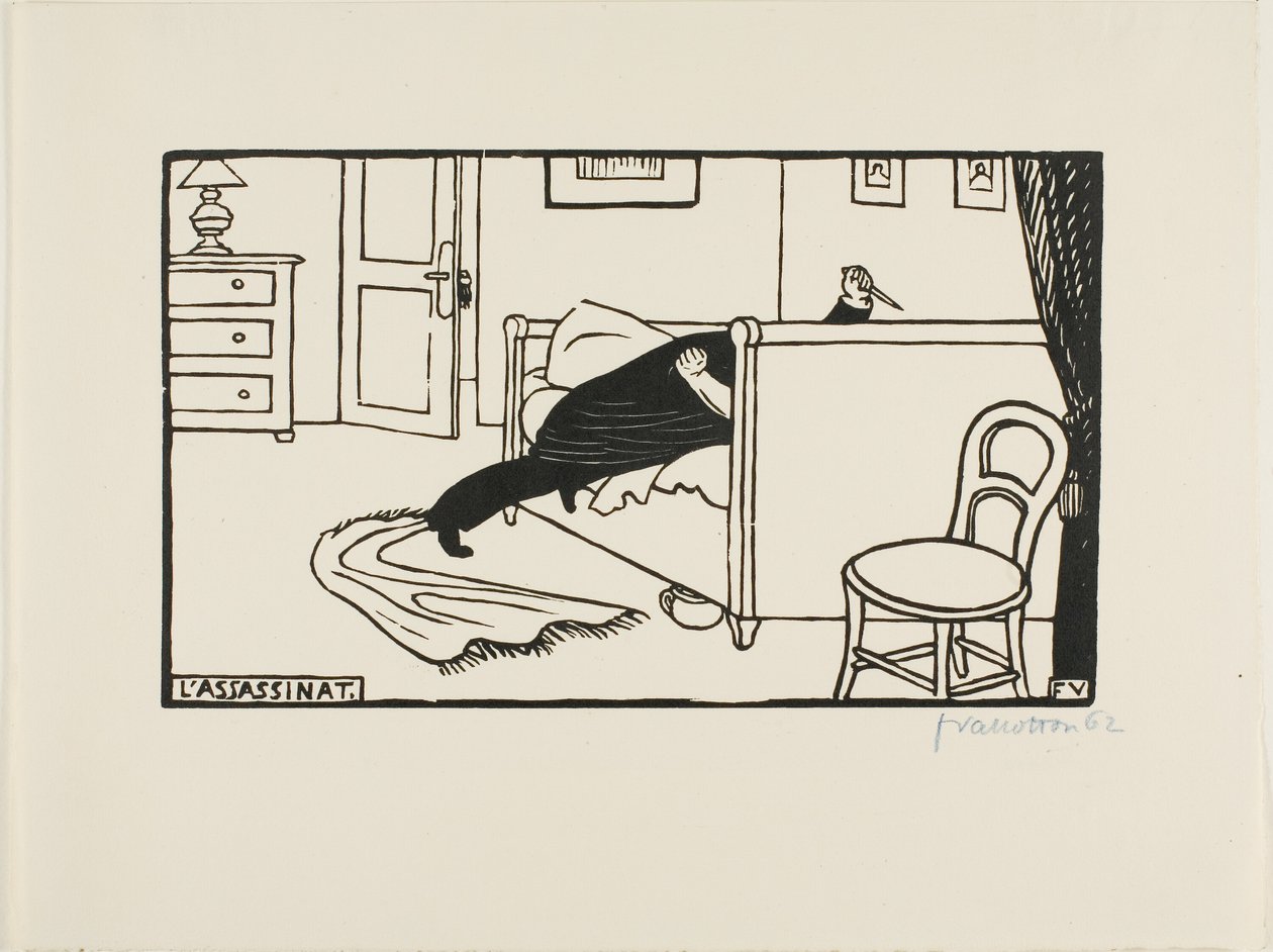 Assassino da Felix Edouard Vallotton