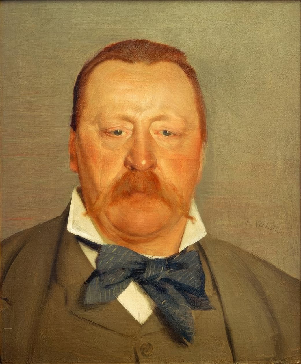 Ritratto di Monsieur Alfred Delisle da Felix Edouard Vallotton