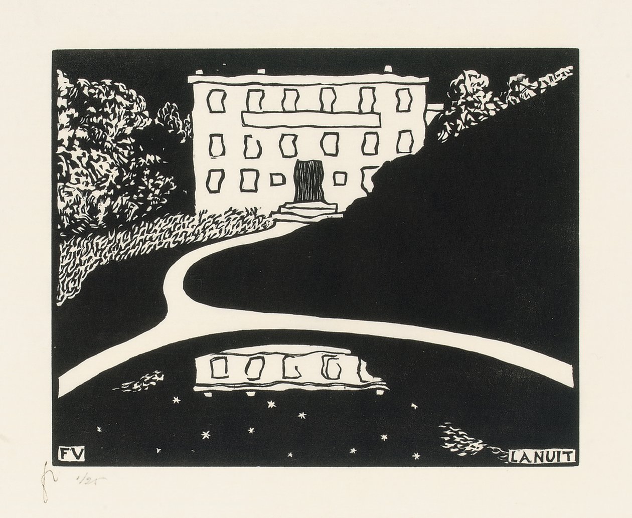 La notte da Felix Edouard Vallotton