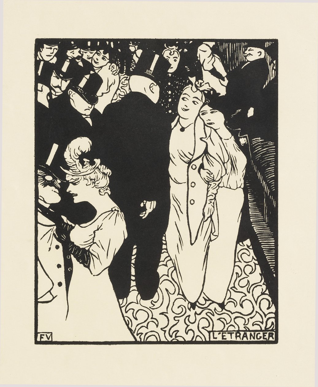 Lo straniero da Felix Edouard Vallotton