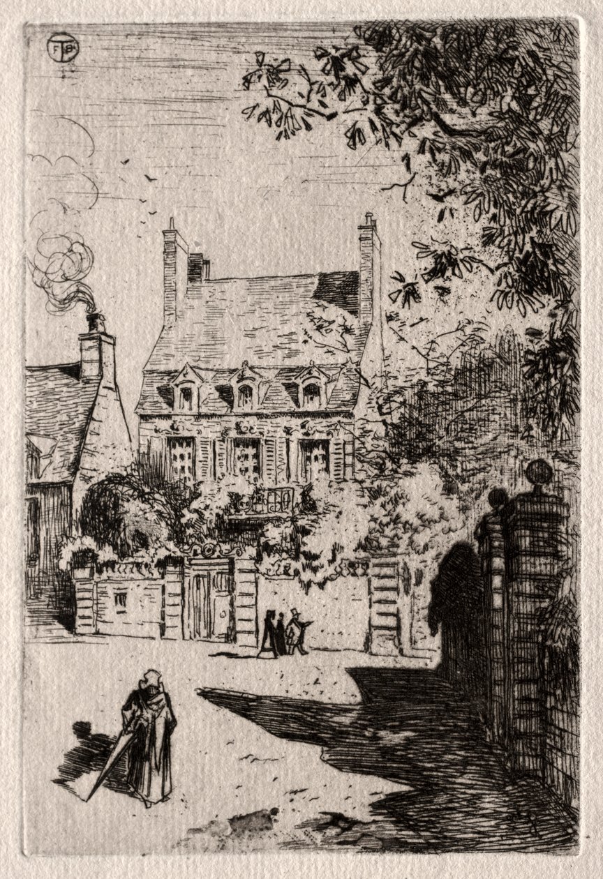 In Provincia: La casa a Orléans da Felix Hilaire Buhot