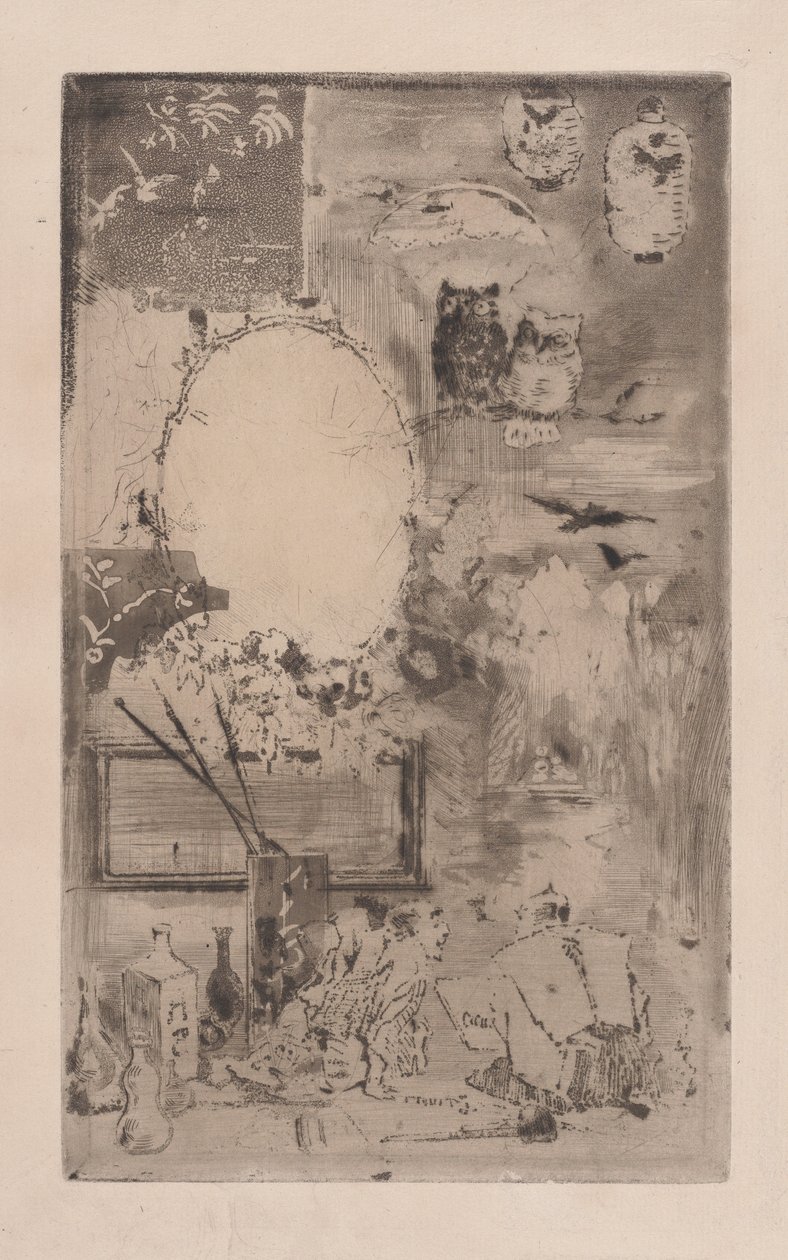 Battesimo giapponese, 1860-98 da Felix Hilaire Buhot