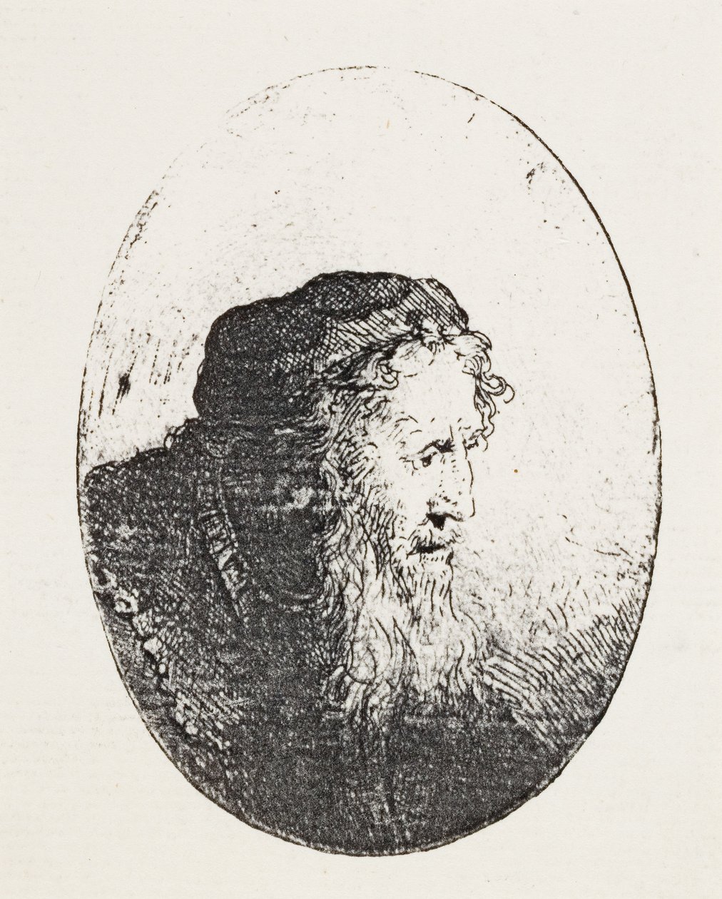 Vecchio uomo barbuto, c.1644-46 da Ferdinand Bol