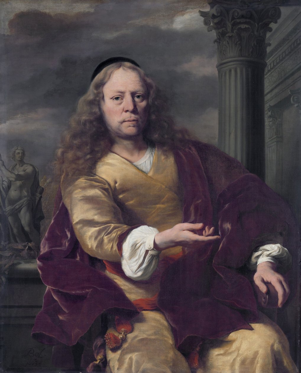 Ritratto di un uomo da Ferdinand Bol