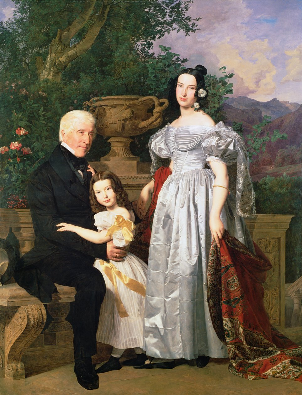 La famiglia Kerzman da Ferdinand Georg Waldmuller