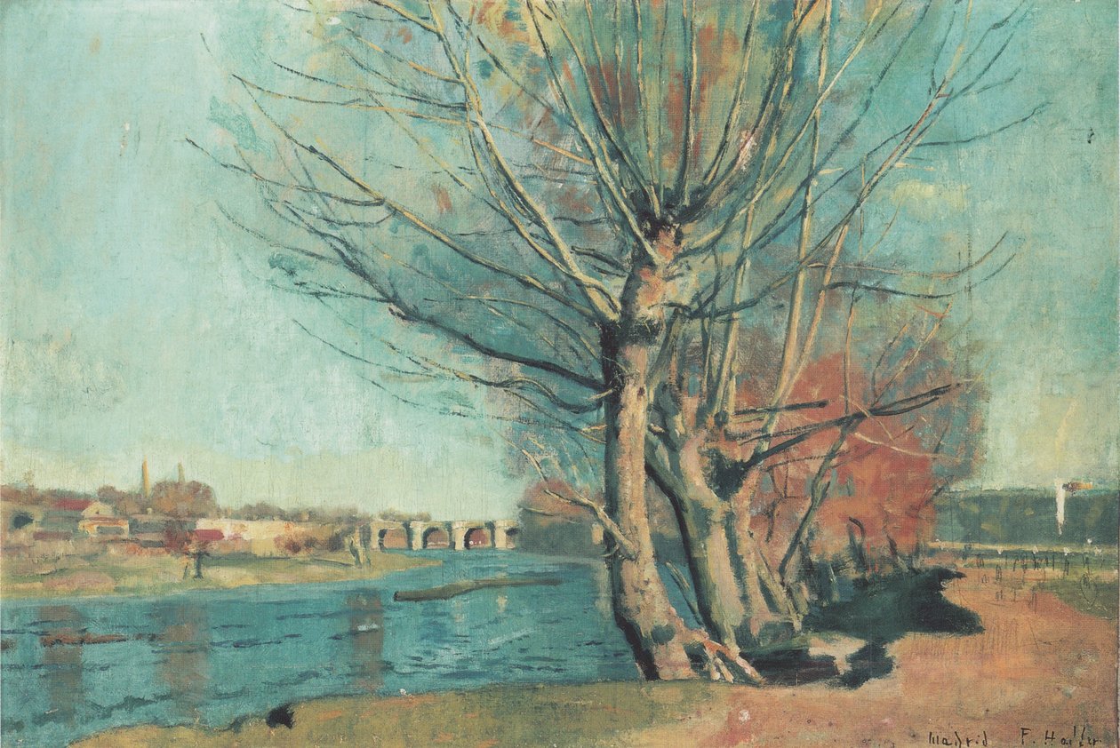 Sulla riva del Manzanares da Ferdinand Hodler