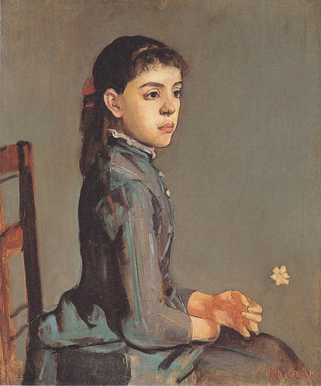 Ritratto di Louise-Delphine Duchosal da Ferdinand Hodler
