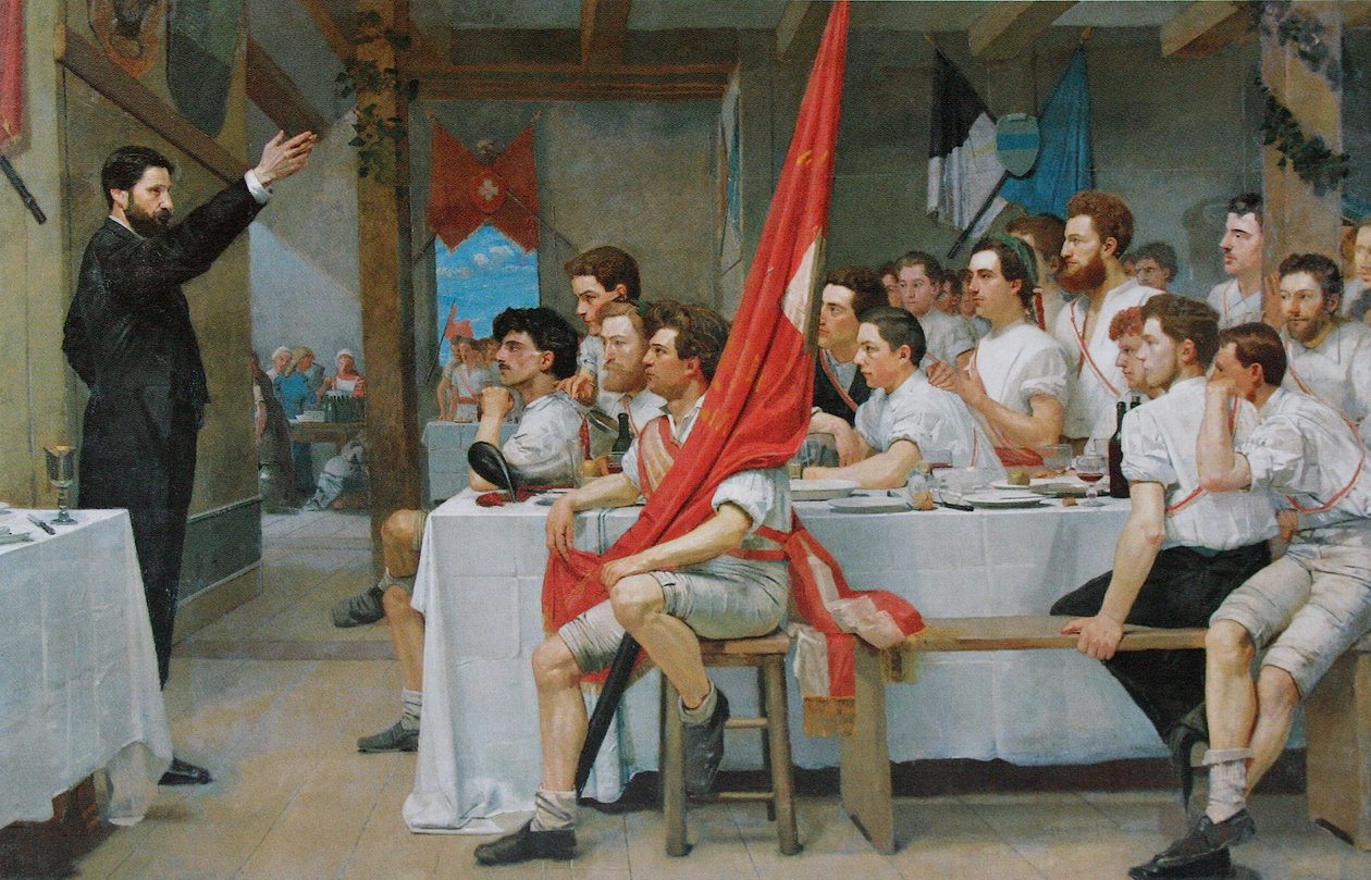 Il banchetto di Turner da Ferdinand Hodler