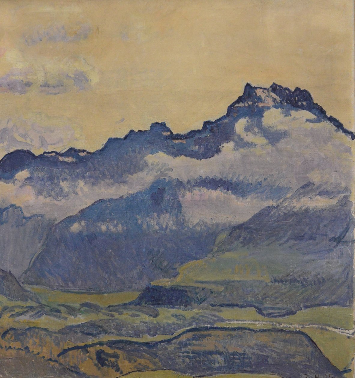 Dents-du-Midi da Ferdinand Hodler