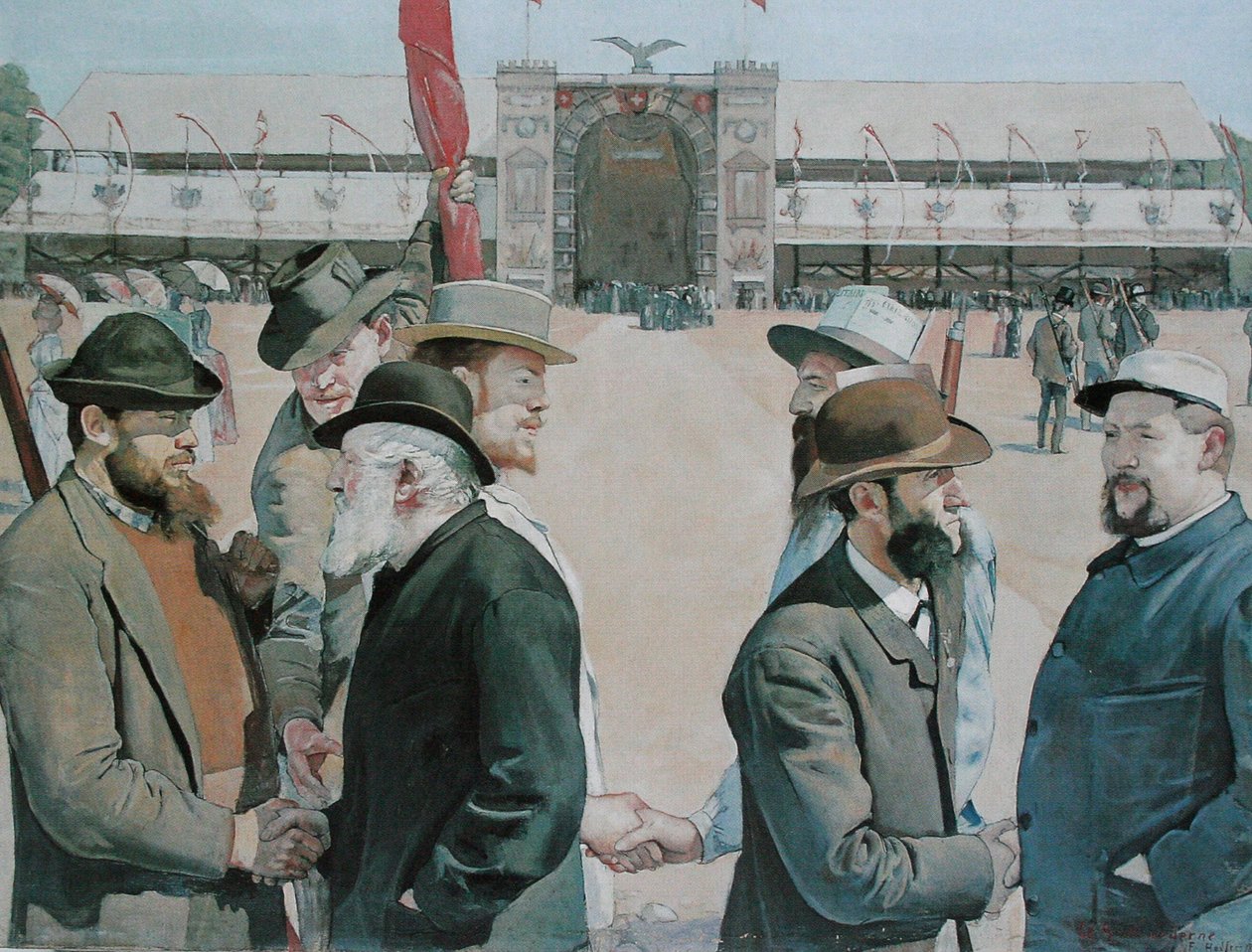 Rütli moderno da Ferdinand Hodler