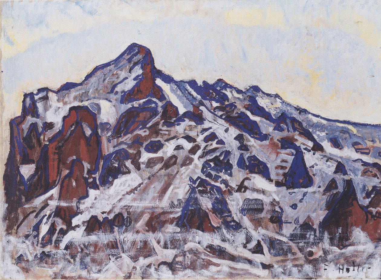 Wetterhorn da Ferdinand Hodler