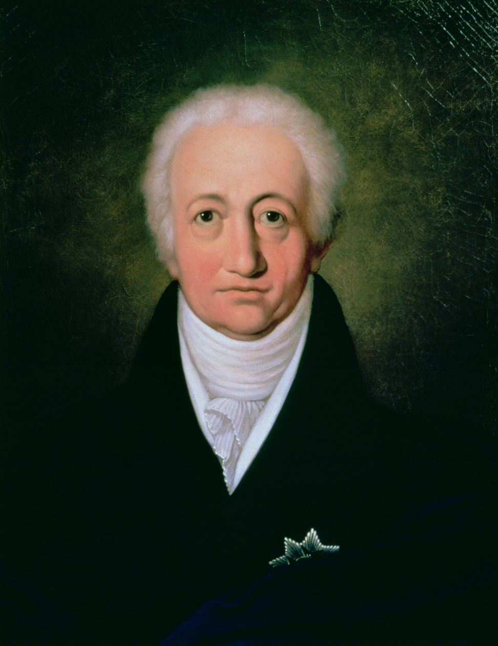 Ritratto di Johann Wolfgang von Goethe (1749-1832), 1818 da Ferdinand Jagemann