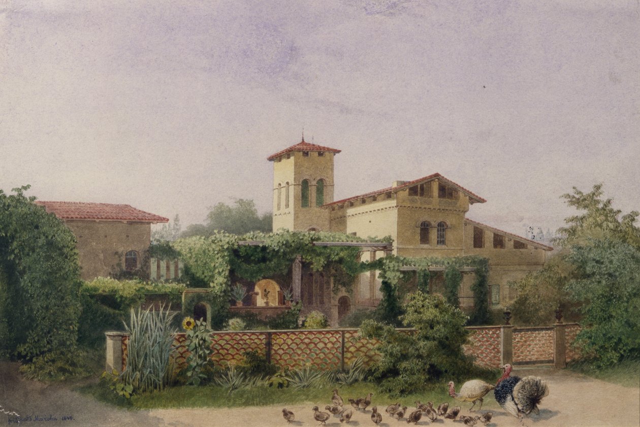 Le Terme Romane, 1848 da Ferdinand Maron