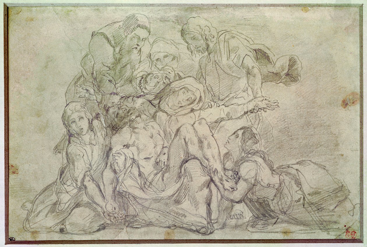 Pietà da Ferdinand Victor Eugene Delacroix