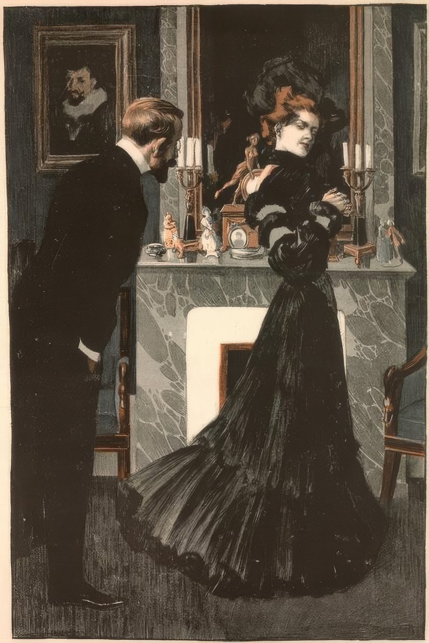 Reznicek / Matrimoni moderni / Mondo galante / 1904 da Ferdinand von Reznicek