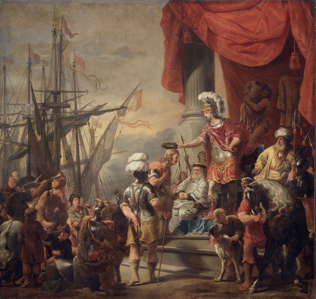 Enea alla corte di Latino da Ferdinand Bol
