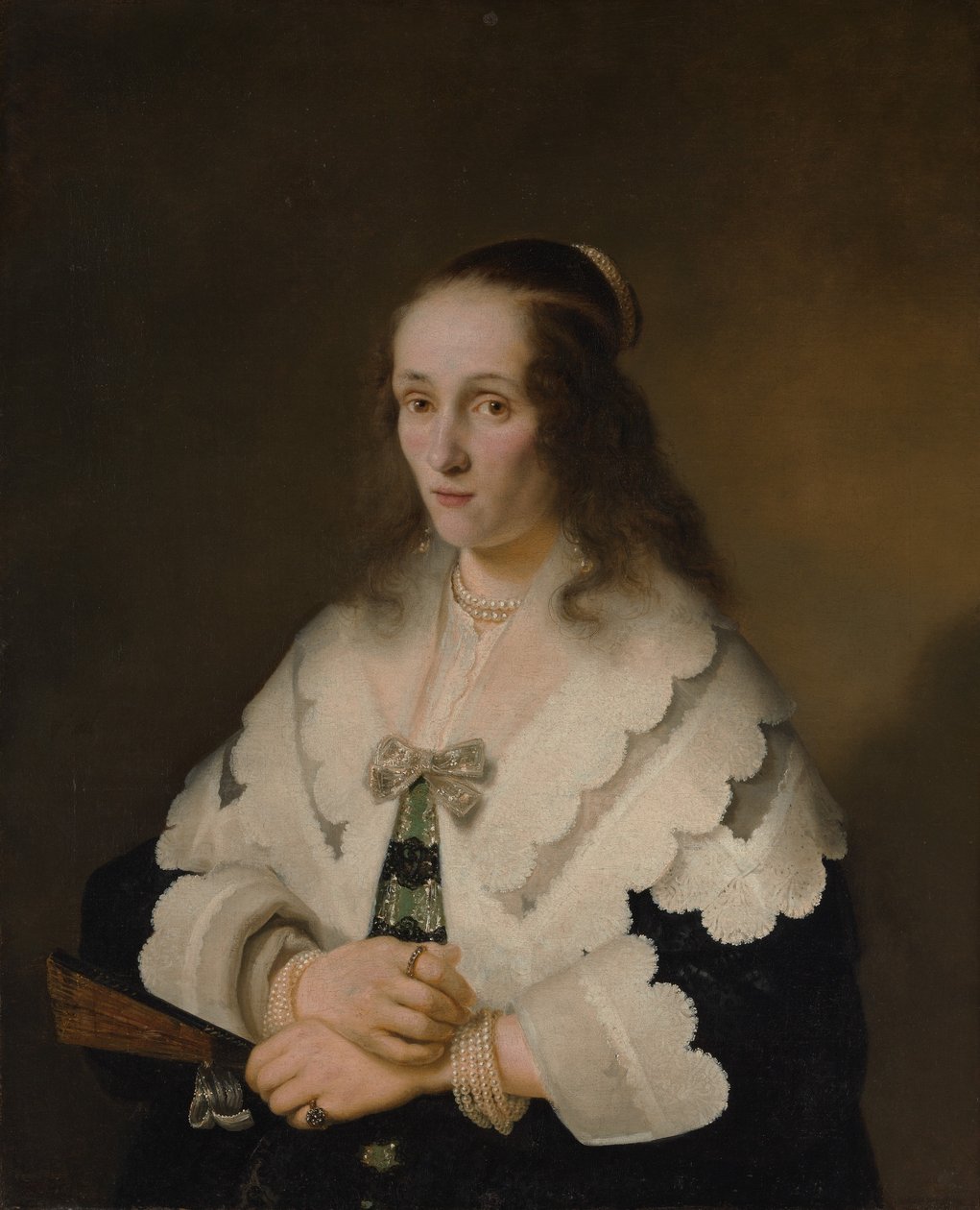 Ritratto di una donna, 1642 da Ferdinand Bol
