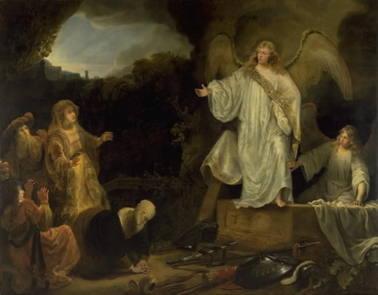 Le donne sante al sepolcro da Ferdinand Bol