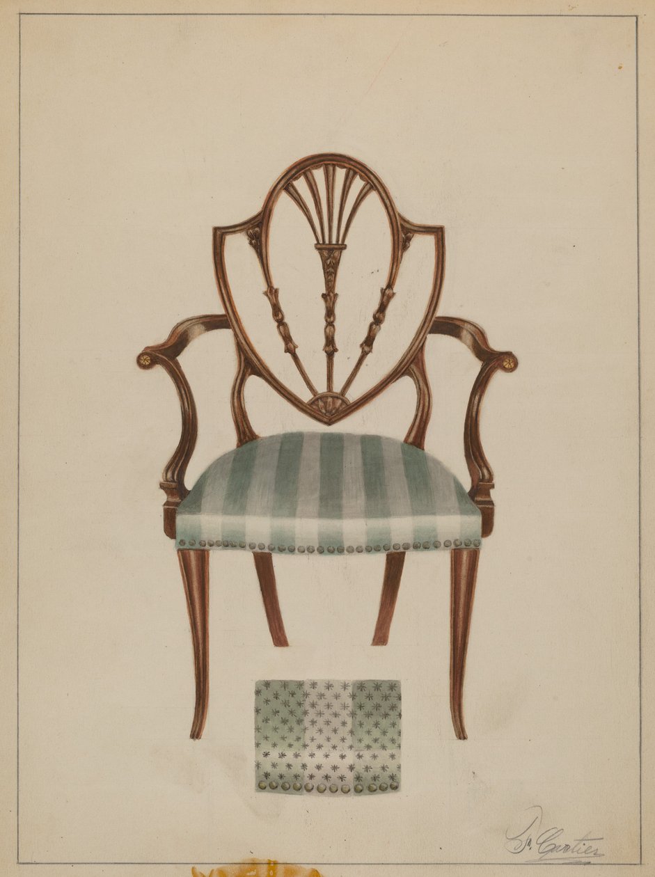 Poltrona da Ferdinand Cartier
