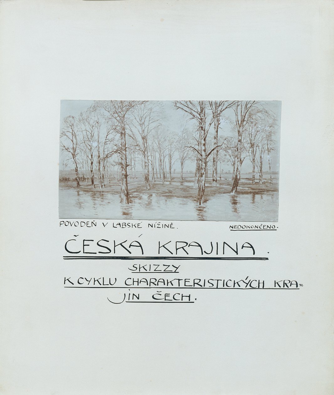 16 vedute di paesaggi cechi "Ceska Krajina" da Ferdinand Engelmuller