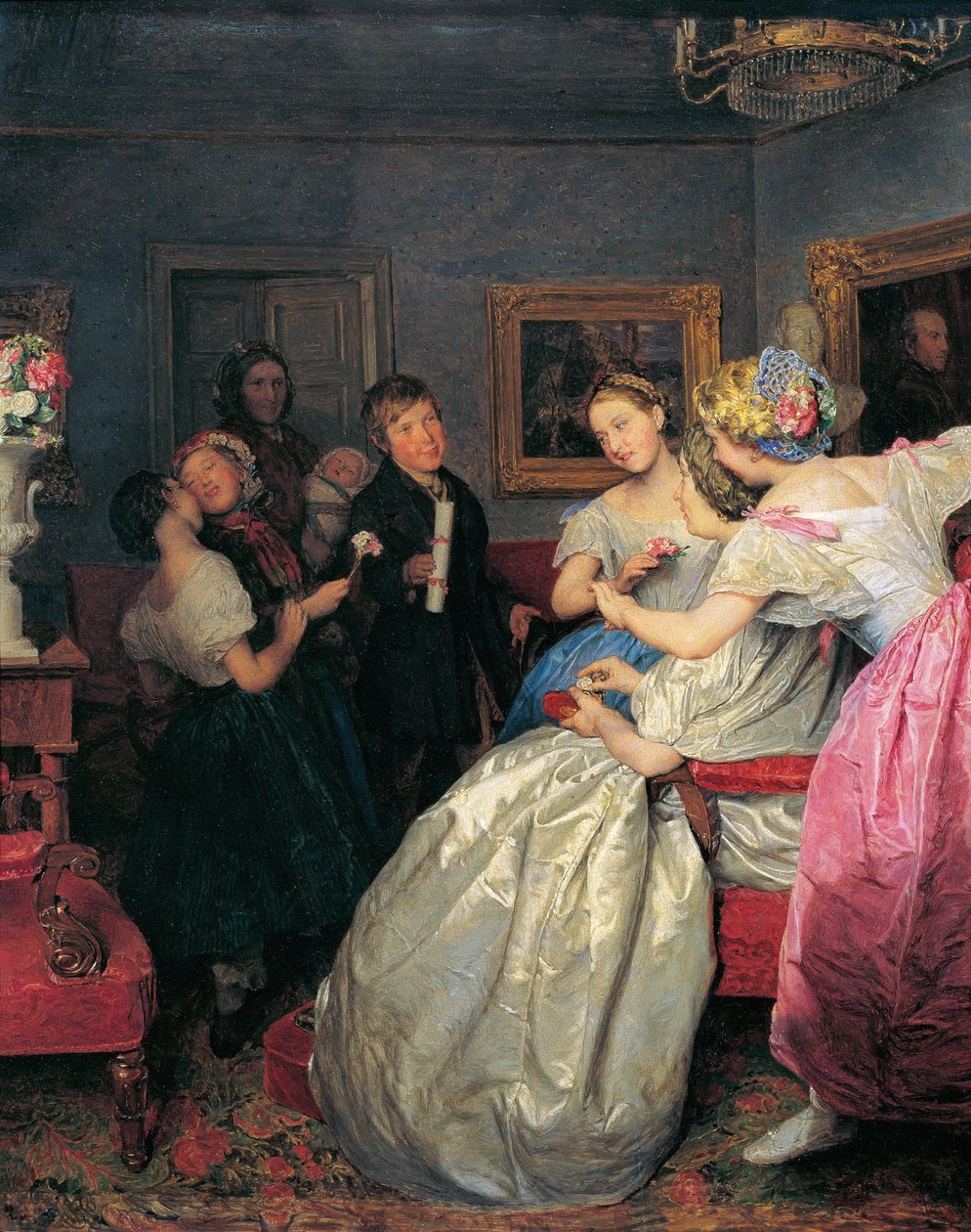 Poveri congratulanti da Ferdinand Georg Waldmuller