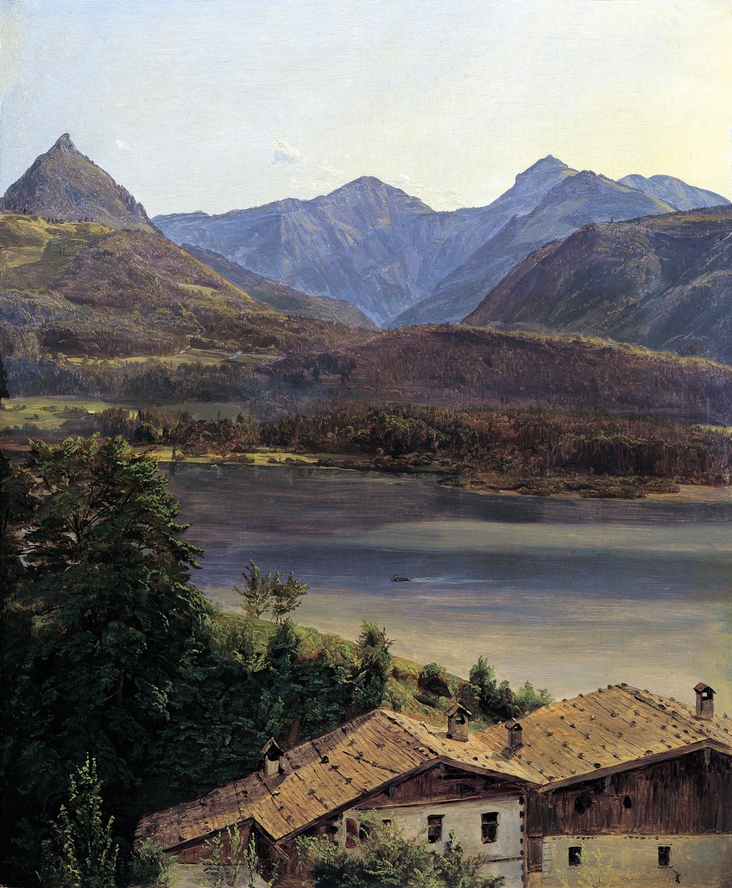 Wolfgangsee da Ferdinand Georg Waldmuller