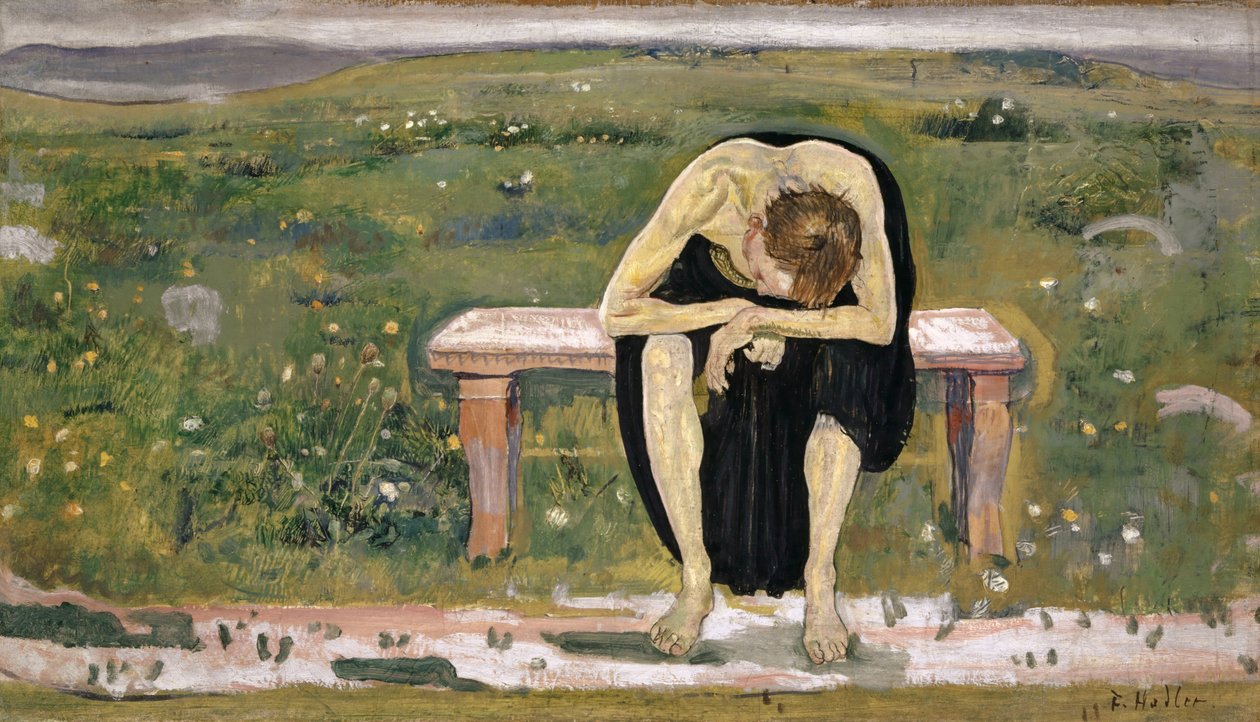 Anima Delusa, ca 1891 da Ferdinand Hodler