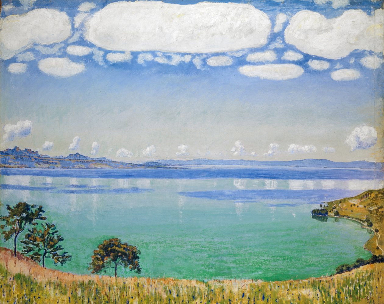 Lago di Ginevra, visto da Chexbres, 1905 da Ferdinand Hodler
