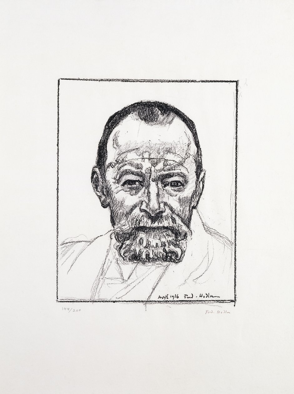 Autoritratto da Ferdinand Hodler