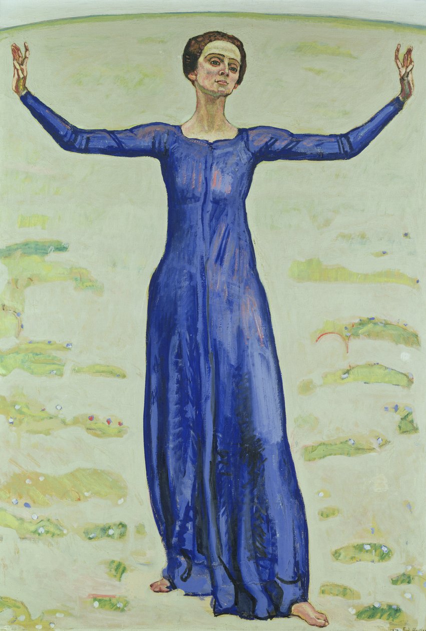 Canzone in lontananza, 1914 da Ferdinand Hodler