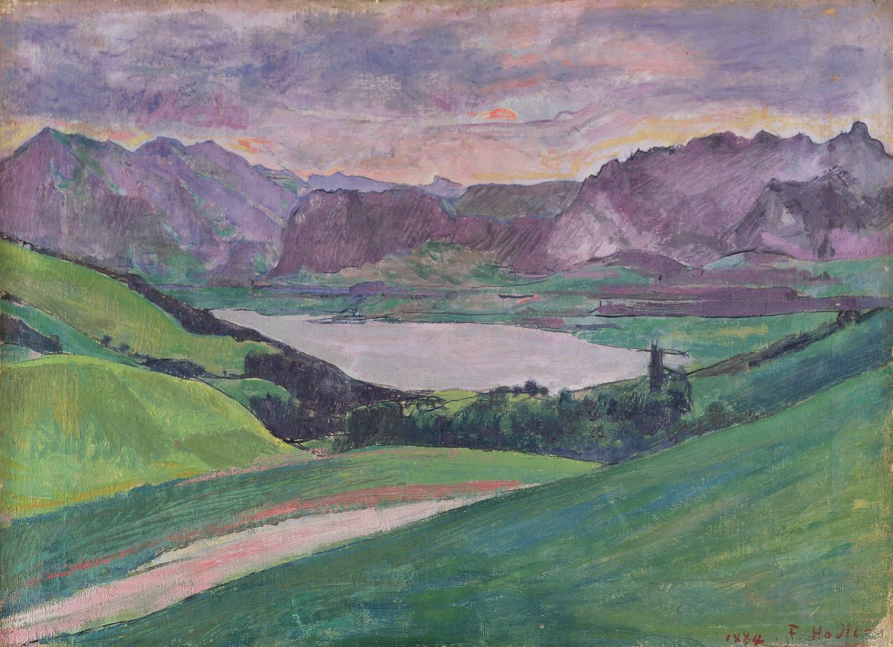 Thunersee da Ferdinand Hodler