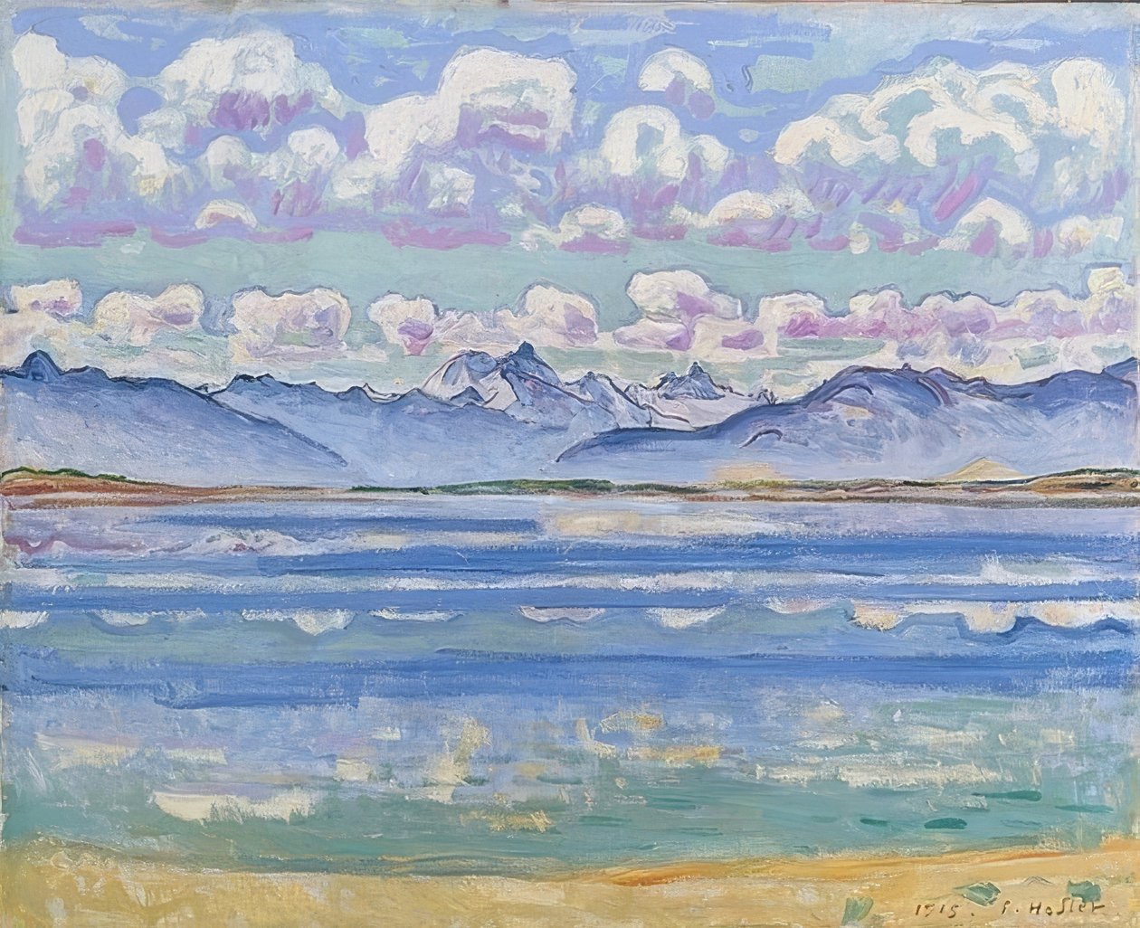 Weisshorn, visto da Montana da Ferdinand Hodler