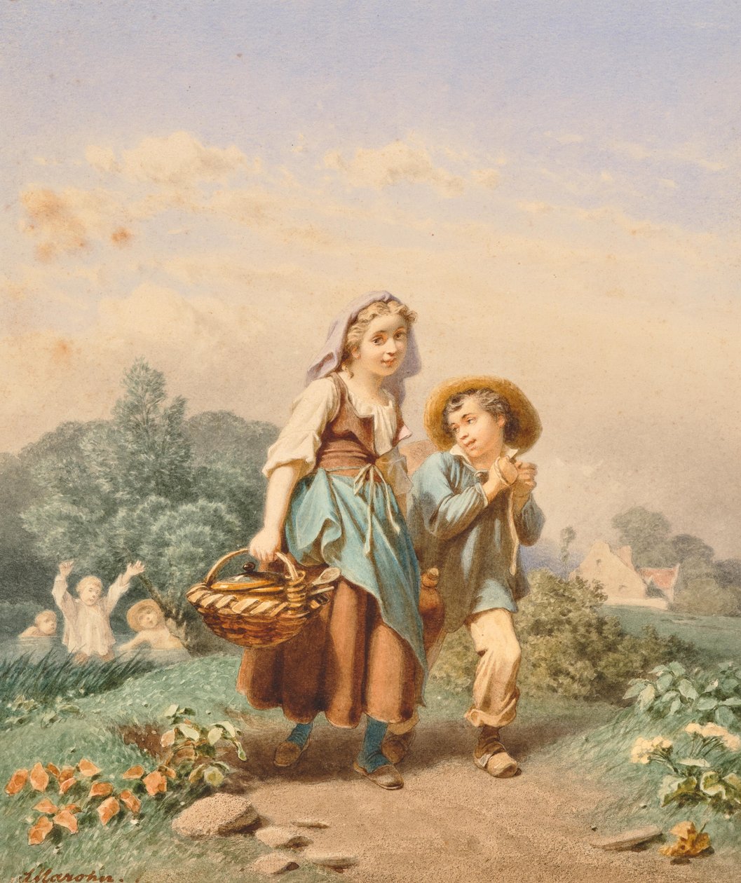 Ferdinand Mahron Weg zum Feld 2 da Ferdinand Marohn