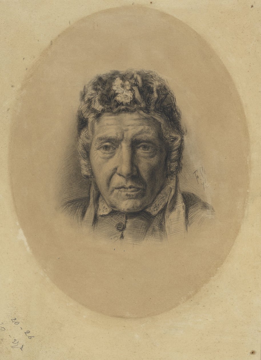 Ritratto di J.M. Vogelsang da Ferdinand Oldewelt