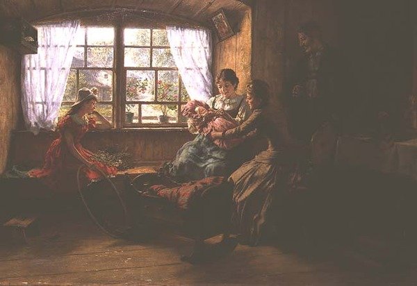 I visitatori felici da Ferdinand Pacher