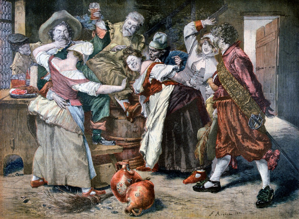 La Mano Calda da Ferdinand Roybet