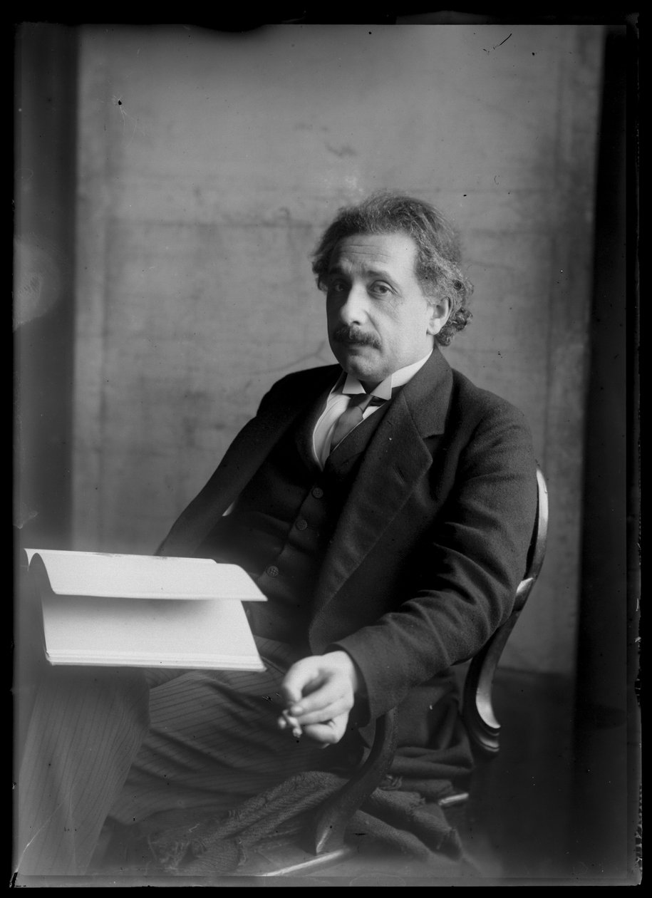 Albert Einstein (1879-1955) da Ferdinand Schmutzer