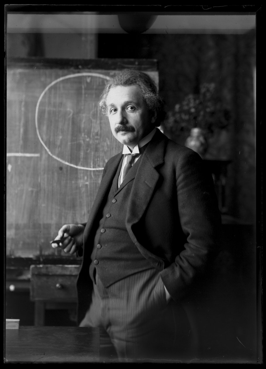 Ritratto di Albert Einstein (1879-1955) da Ferdinand Schmutzer