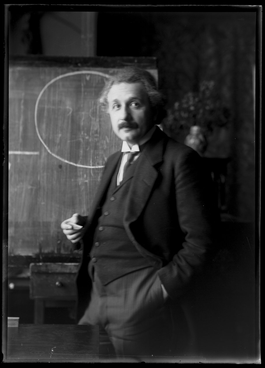 Ritratto di Albert Einstein (1879-1955) da Ferdinand Schmutzer