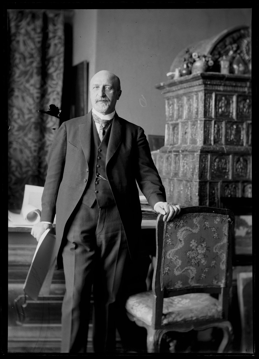 Ritratto di Karl Seitz (1869-1950) da Ferdinand Schmutzer