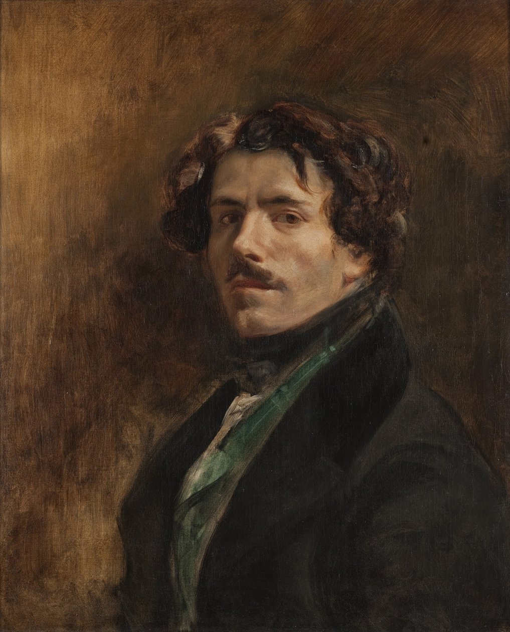 Autoritratto da Ferdinand Victor Eugene Delacroix