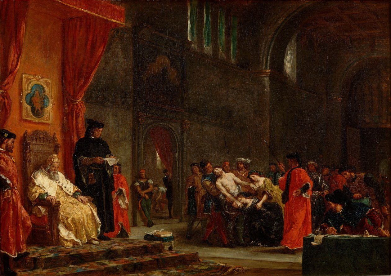 I due Foscari, 1855 da Ferdinand Victor Eugene Delacroix